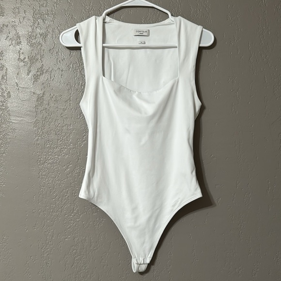 White Contour Esteem Bodysuit - Picture 5 of 7